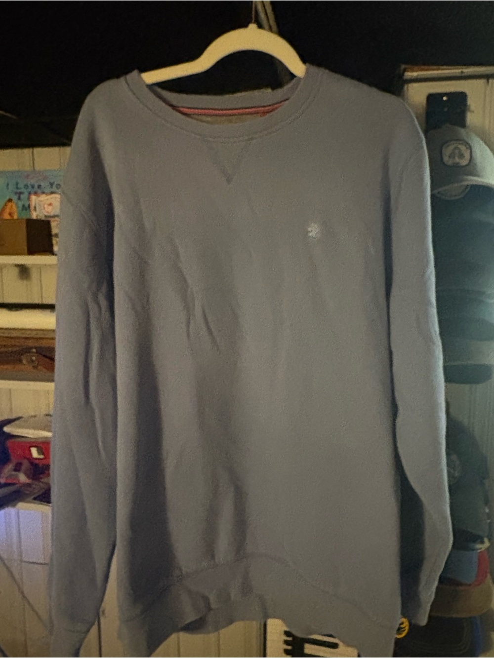 Izod Light Blue Crewneck Sweater